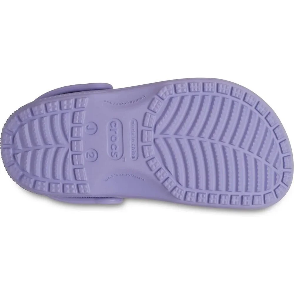 Crocs Kids' Purple Crocsfunlab Buzz Woody Clogs Pull On Ankle Straps Shoes